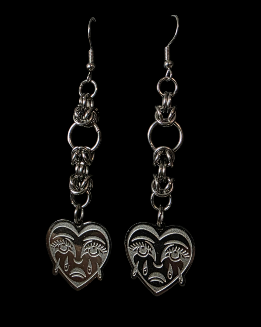 Sad Girl Earrings
