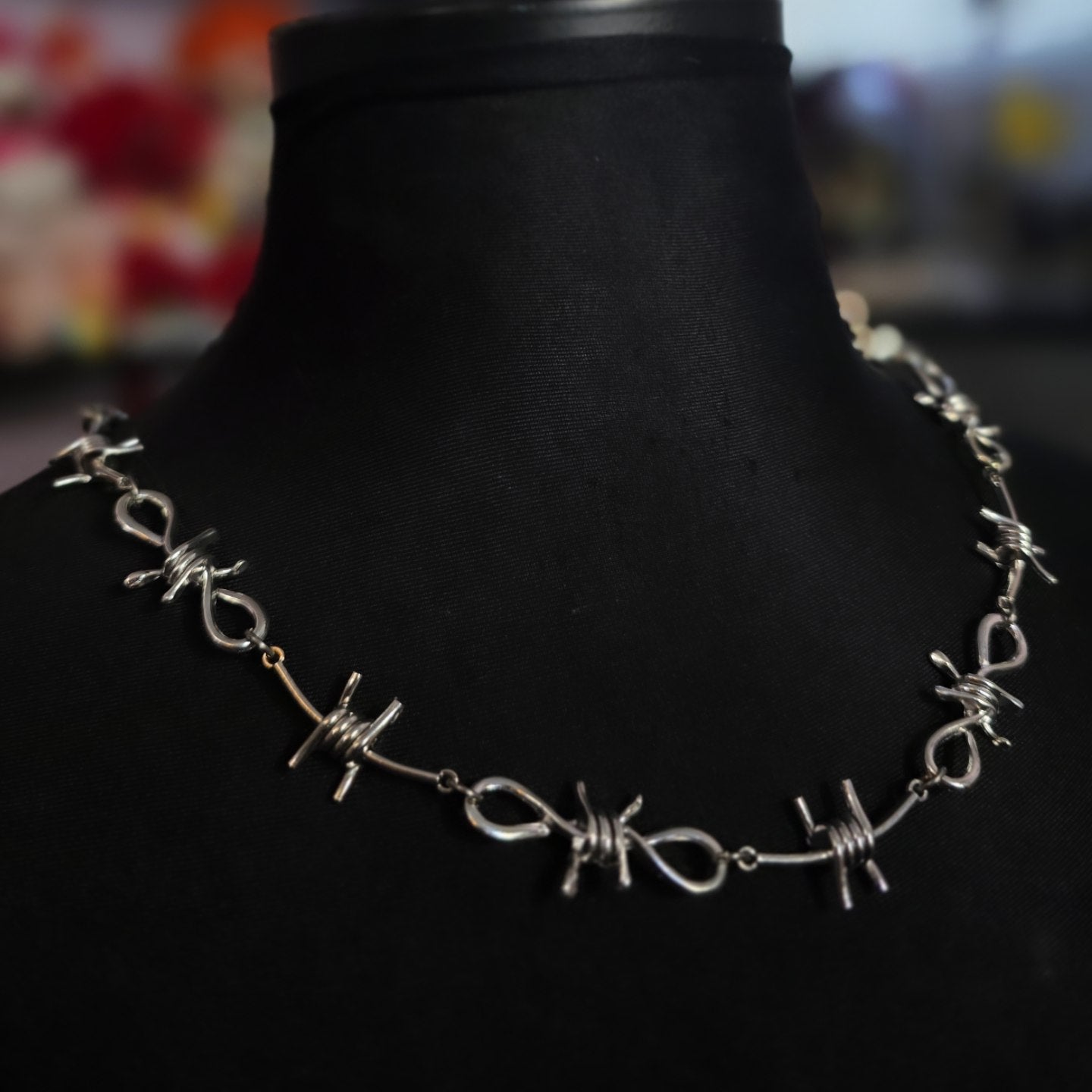 Bold Barbed Necklace