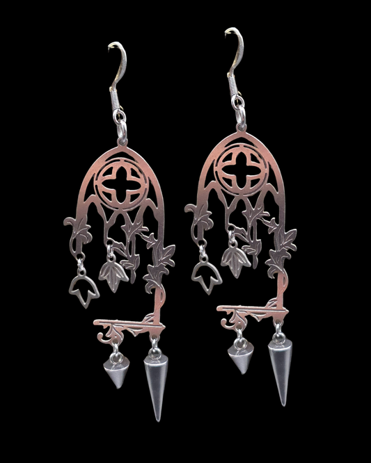Hollow Ground Earrings