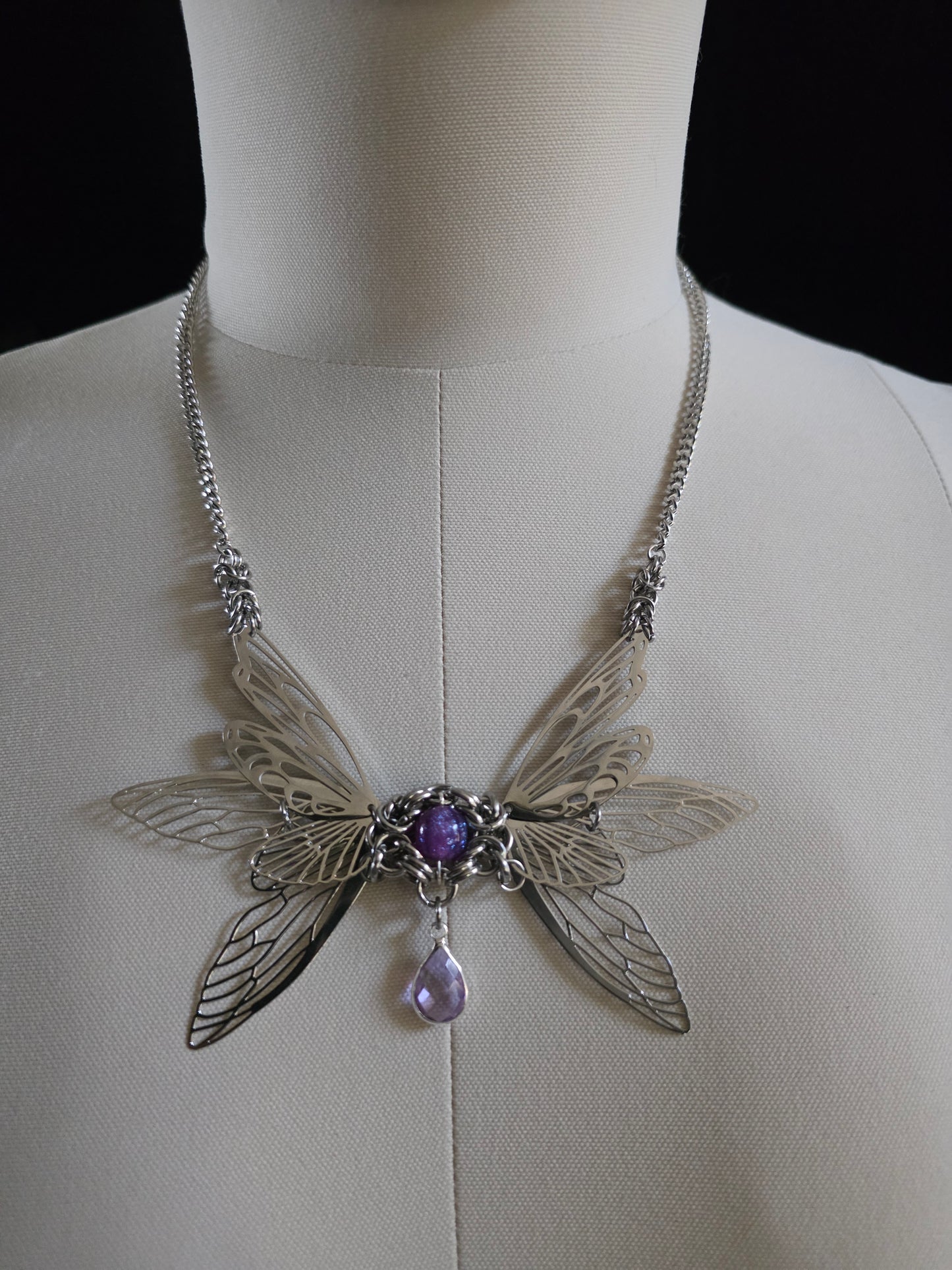 Amethyst Sprite Necklace