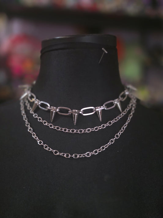 Spike Necklace/Belt Chain