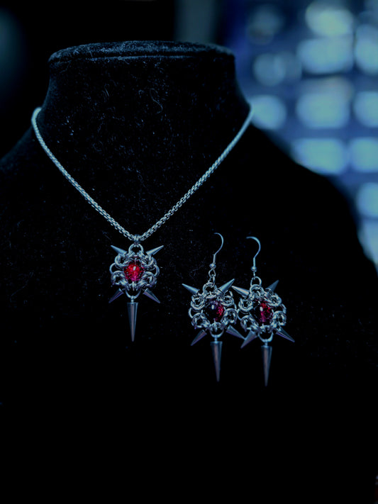 Red Glass Pendant