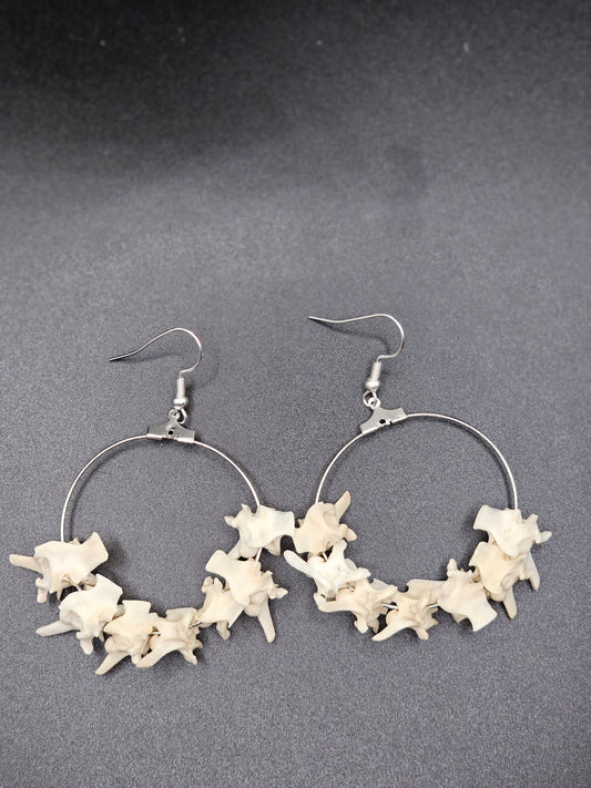 Chunky Vertebrae Hoops Large